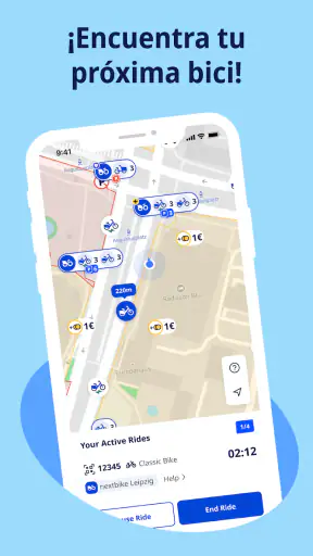 nextbike screenshot