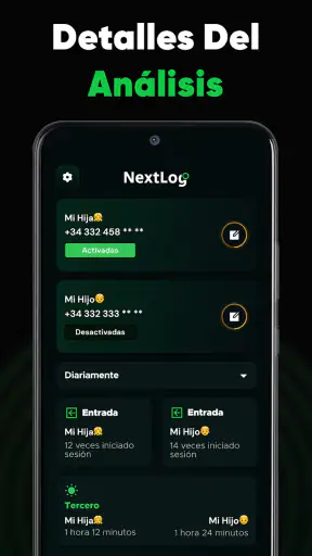 NextLog screenshot