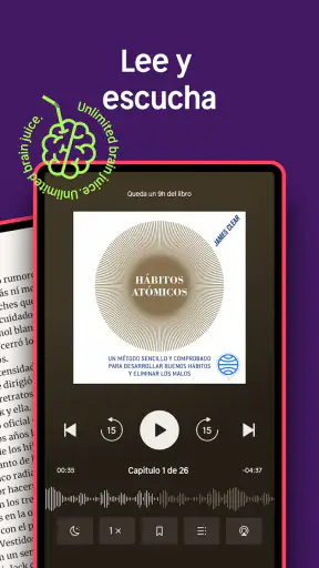 Nextory: e-books y audiolibros screenshot