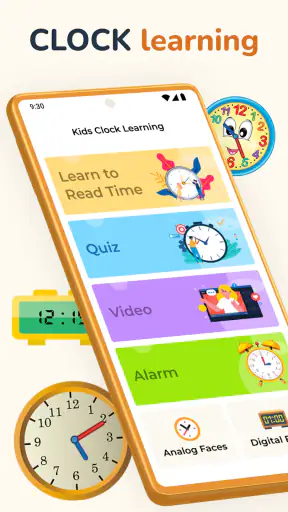 Niños: Aprendizaje del Reloj screenshot