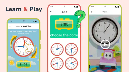 Niños: Aprendizaje del Reloj screenshot