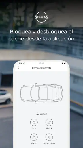 NissanConnect Services screenshot