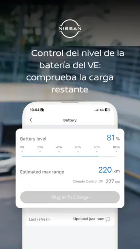 NissanConnect Services screenshot