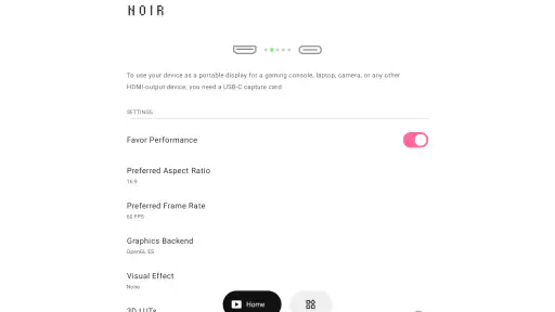 Noir Pro: USB Camera HDMI Link screenshot