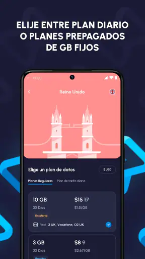 Nomad eSIM: Plan Datos Prepago screenshot