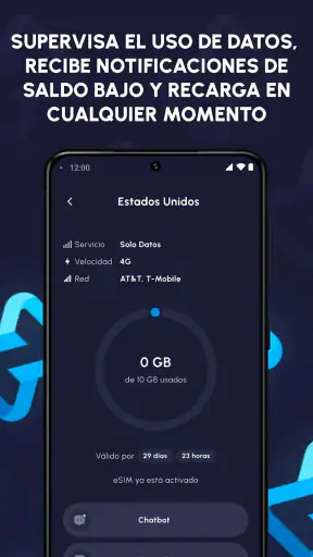Nomad eSIM: Plan Datos Prepago screenshot