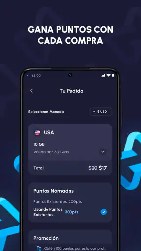 Nomad eSIM: Plan Datos Prepago screenshot