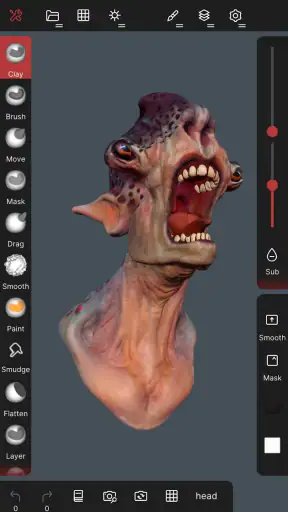 Nomad Sculpt screenshot