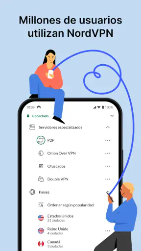 NordVPN - VPN rápida y segura screenshot