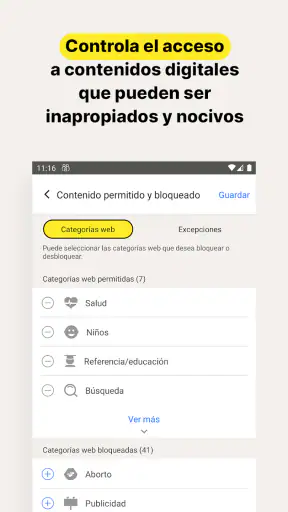 Norton Family parental control screenshot