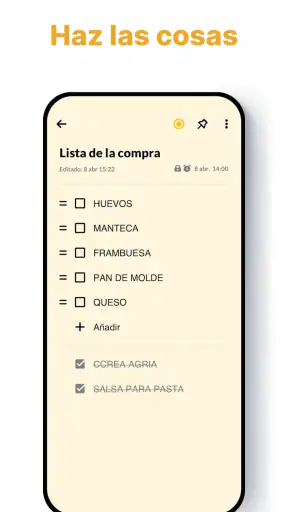 Notas, Bloc de notas - Notein screenshot