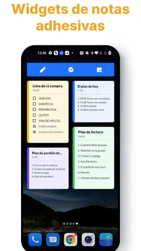 Notas, Bloc de notas - Notein screenshot