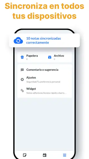Notas, Bloc de notas - Notein screenshot