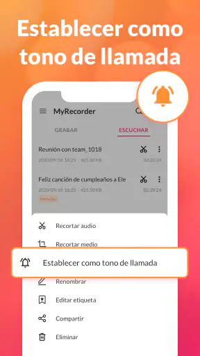 Notas de Voz, Grabadora de Voz screenshot