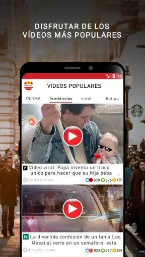 Noticias última hora screenshot
