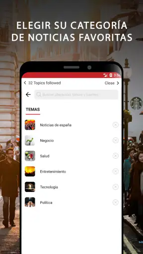 Noticias última hora screenshot
