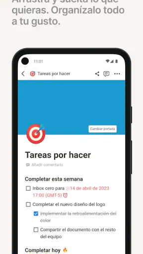Notion: Notas, tareas e IA screenshot