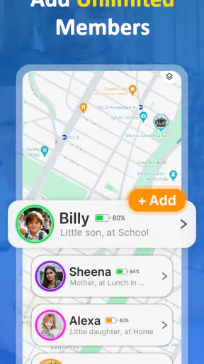 número de localizador GPS screenshot