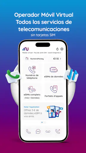Número: eSIM Viajes y números screenshot