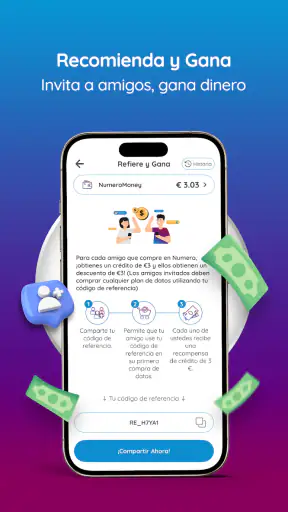 Número: eSIM Viajes y números screenshot