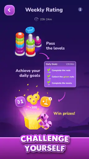 Nut Sort - Juegos de Ordenar screenshot