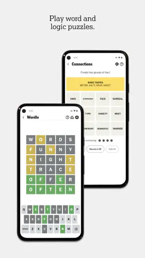 NYT Games: Word, Number, Logic screenshot