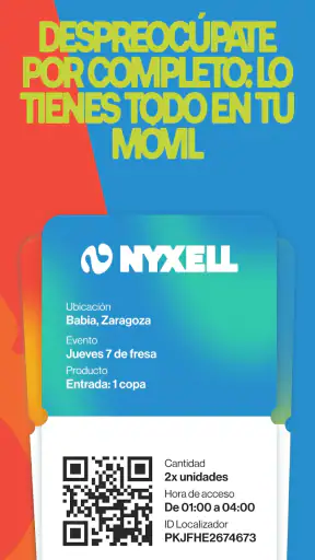NYXELL - Entradas a discotecas screenshot