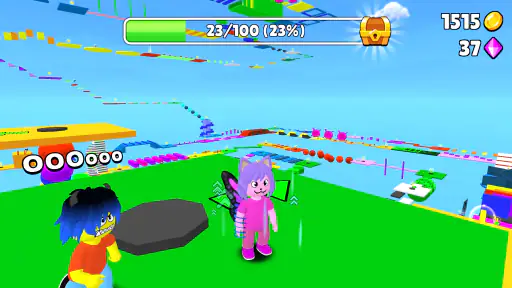 Obby Parkour: Juego corredor screenshot