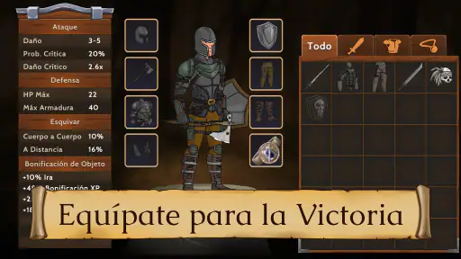 Obsidian Knight RPG screenshot