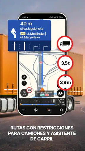 Odysseus - GPS para camiones screenshot