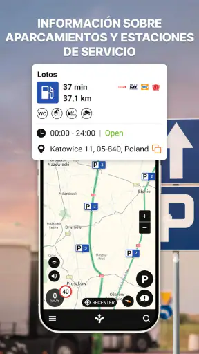 Odysseus - GPS para camiones screenshot