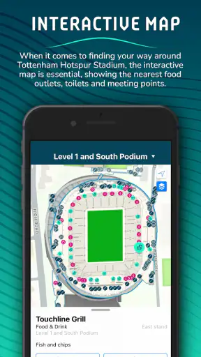Official Spurs + Stadium App screenshot