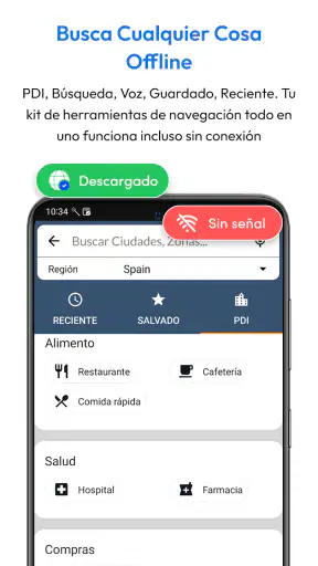 Offline Map Navigation screenshot
