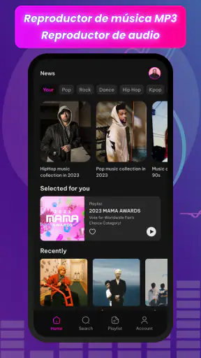 Offline Music Player - MP3 App screenshot