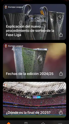 Oficial UEFA Europa League screenshot