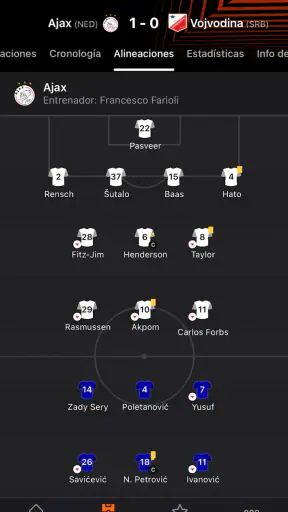 Oficial UEFA Europa League screenshot