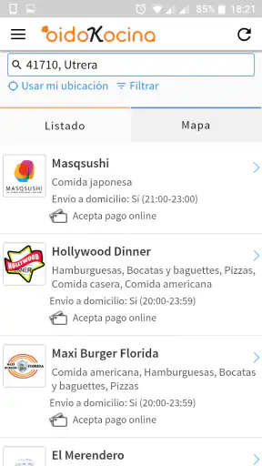 OidoKocina screenshot