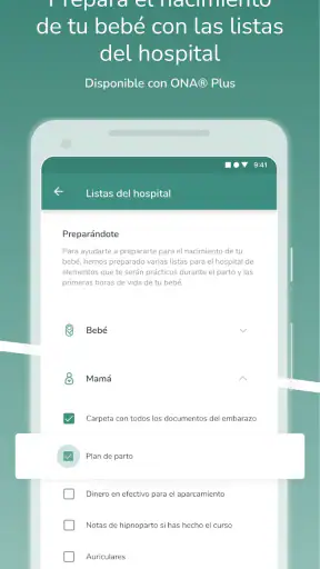ONA: Asistente de Hipnoparto screenshot