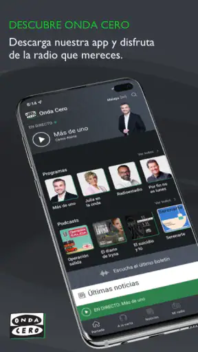 Onda Cero: radio FM y podcast screenshot