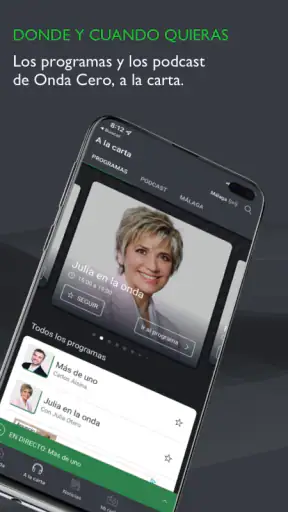 Onda Cero: radio FM y podcast screenshot
