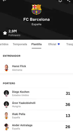 OneFootball Resultados en vivo screenshot