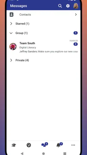 Open-LMS screenshot