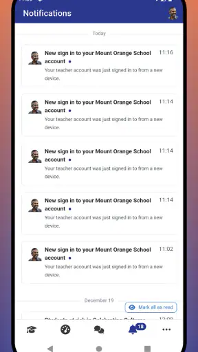 Open-LMS screenshot