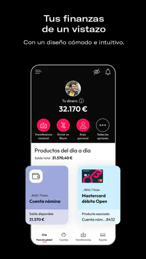 Openbank – banca móvil screenshot