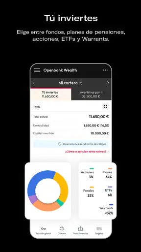 Openbank – banca móvil screenshot