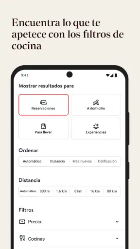 OpenTable screenshot