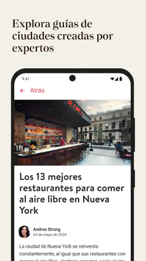 OpenTable screenshot