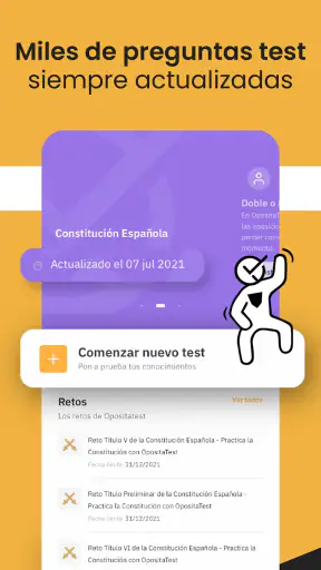 OpositaTest - Test Oposiciones screenshot