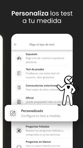 OpositaTest - Test Oposiciones screenshot