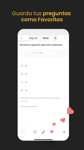 OpositaTest - Test Oposiciones screenshot